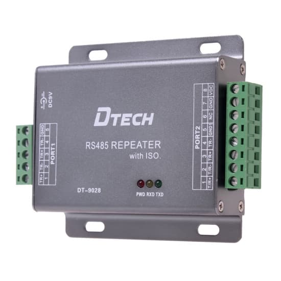 DTECH DT-9028 industrial RS232 to RS485 and RS422 converter