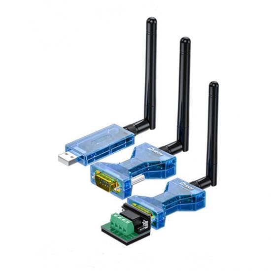 DTECH IOT5095S TPUNB wireless serial transceiver family on a white background