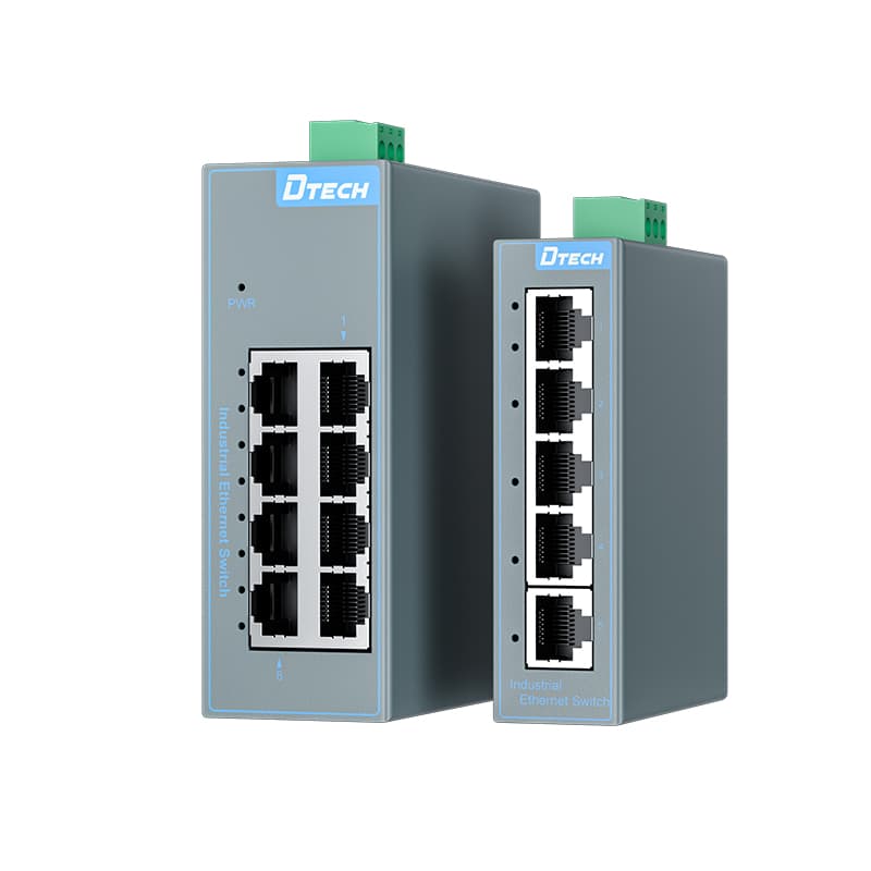 DTECH SW2000 Series industrial unmanaged Ethernet switch models